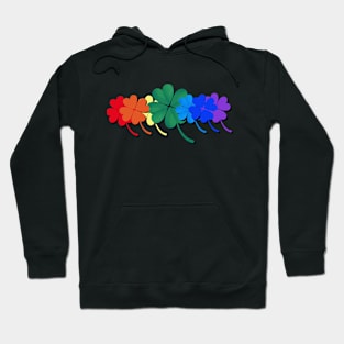 A Rainbow Of Shamrocks Hoodie